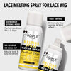 Lace Tint Spray for Lace Wig Lace Melting and Holding Spray Hair Adhesive for Wigs, Closures Wigs And Closure Front Extensions, Strong Natural Finishing Hold with Control, Hair Wax Stick Edge Control