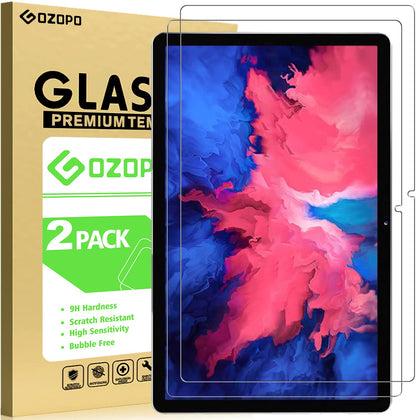 GOZOPO Screen Protector for Lenovo Tab P11 /P11 Plus 11 Inch, Tempered Glass Film [Scratch Resistant] [2-Pack] [Not for Lenovo Tab P11 Pro 11.5