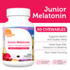 Zahler 1MG Children's Melatonin for Kids - Sleep Support and Quality Rest for Ages 4+ Delicious Natural Grape Flavor - Non GMO Kosher Low Dose Childrens Melatonin 1 MG, 60 Chewable Tablets