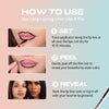 Sacheu Lip Liner Stay-N - Peel Off Lip Liner Tattoo, Peel Off Lip Stain, Long Lasting Lip Stain Peel Off, Infused with Hyaluronic Acid & Vitamin E, p-INKED