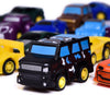 Fun Little Toys 20 Assorted Pull Back Vehicles, Toy Cars Playset, Construction Car and Raced Trucks for Kid Toddlers Gift, Diecast Vehicle Play Set, Party Favors