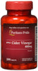 Puritan's Pride Apple Cider Vinegar 600 mg Tablets, 200 Count (Packing May Vary)