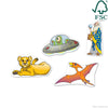 Melissa & Doug Sticker Collection Book: Dinosaurs, Vehicles, Space, and More - 500+ Stickers - FSC Certified