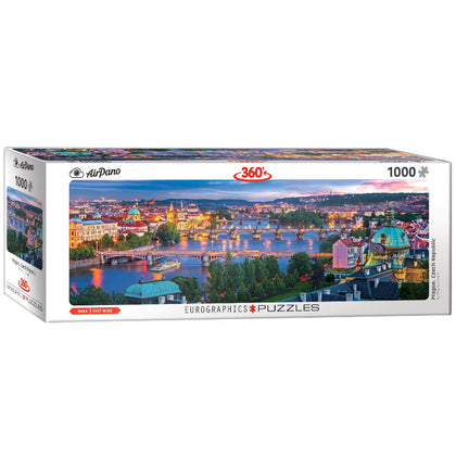 EuroGraphics (EURHR) Prague Czech Republic 1000Piece Puzzle (Panorama) 1000Piece Jigsaw Puzzle