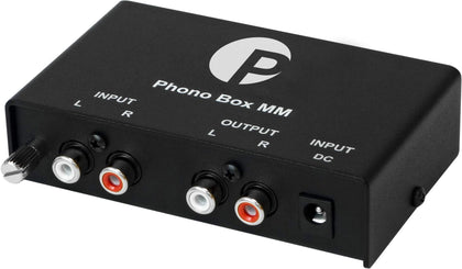 Pro-Ject Phono Box MM Phono Preamplifier (Black)