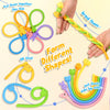 Sensory Fidget Toys - Easter Basket Stuffers for Kids, Quiet Stretch String, Calming Sensory Toys for Kids, Stress Relief Stretchy Noodles for Autism, Classroom Rewards for Kids Students