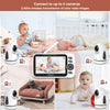 OKAIDI Video Baby Monitor with Camera and Audio, 5