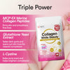 AFC Japan Collagen White Beauty with Marine Collagen Peptide, Glutathione, L-Cystine - 1.5X Better Absorption Than Other Collagen - for Skin Firmness & Whitening- 90 Days Supply's