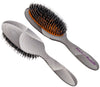 Rock & Ruddle Natural Mixed Bristle Hair Brush for Women and Kids (Large 8.3