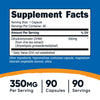 Nutricost Dihydromyricetin (DHM) Capsules (350mg, 90 Capsules) - Vegan, Non-GMO, 90 Servings