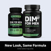 DIM 300mg For Men, Estrogen Blocker & Aromatase Inhibitor | Mens Hormone Balance & Fitness Booster Supplement with Diindolylmethane Plus CDG & Sulforaphane for Mens Health | Gluten-Free | 60 Capsules