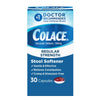 Colace Regular Strength Stool Softener for Gentle Effective Constipation Relief, 1 Doctor Recommended Stool Softener Brand, 100 mg Docusate Capsules, 30 Count