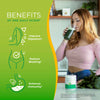 One Sol Greens, Super Greens Powder to Reduce Bloating & Improve Gut Health, Superfood Fresh Bloom Organic Greens Blend Juice & Smoothie Mix, Pre & Probiotic with Digestive Enzymes, Vegan & Soy Free