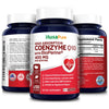 NusaPure CoQ10 400mg 100 Veggie Caps (Vegan, Non-GMO, Gluten-Free) Coenzyme Q10 Supplement, Antioxidant COQ-10 Enzyme, Coq 10