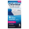 Clearblue Early Detection Pregnancy Test, 5 Ct