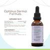 Optimus Dermal Formula A60 Alcohol Extract Tincture: Horsetail Herb, Stinging Nettle Root, Burdock Root, Dandelion Leaf and Root, Alfalfa Leaf. Nails, Skin and Hair Care 2 Fl Oz