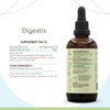 Digestis A120 Alcohol Extract Tincture: Wormwood Herb, Anise Seed, Fennel Seed, Lemon Balm Leaf, Cardamom Pods, Artichoke Leaf, Oregon Grape Root. Digestive Health Support 4 Fl Oz