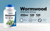 Nutricost Wormwood Capsules 450mg 120 Capsules - Vegetarian Caps, Gluten Free and Non-GMO