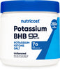 Nutricost Potassium BHB Salts, Exogenous Ketone Supplement, 6.4g Beta-Hydroxybutyrate Per Serving, 250 Grams