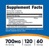 Nutricost Resveratrol 700mg, 120 Capsules - Vegan, Gluten Free, Non-GMO