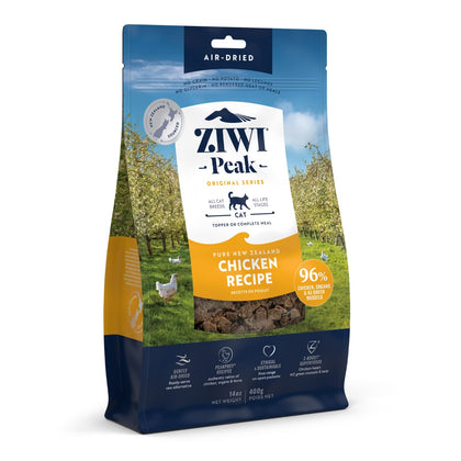 ZIWI Peak Air-Dried Cat Food - All Natural, High Protein, Grain Free & Limited Ingredient with Superfoods (Chicken, 14 oz)