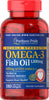 Puritan's Pride Double Strength Omega-3 Fish Oil 1200 Mg, 180 Count