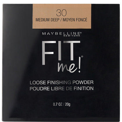 Maybelline Fit Me Loose Setting Powder, Face Powder Makeup & Finishing Powder, Medium Deep, 1 Count