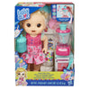 Baby Alive Magical Mixer Baby Doll Strawberry Shake with Blender Accessories, Drinks, Wets, Eats, Blonde Hair Toy for Kids Ages 3 and Up