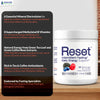 Reset Fasting Keto Wild Berry Energy Electrolytes, Pink Himalayan Sea Salt, Green Tea Leaf & Green Coffee Bean Extracts, Methylated Super B Complex, Biotin, Zinc, 72 Trace Minerals (Wild Berry)