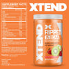 XTEND Ripped BCAA Powder Strawberry Kiwi | Cutting Formula + Sugar Free Post Workout Muscle Recovery Drink with Amino Acids | 7g BCAAs for Men & Women | 30 Servings