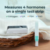 Inito Fertility Monitor & Hormone Tracker for Women | Estrogen, LH, PdG (Urine Metabolite of progesterone), FSH | Predict & Confirm Ovulation | Includes 15 Test Strips (iPhone Xs Max / 11 Pro Max)