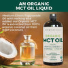 Viva Naturals Organic MCT Oil for Keto Coffee (32 fl oz) - Best MCT Oil Supplement to Support Energy and Mental Clarity, USDA Organic, Non-GMO and Paleo Certified & Keto Friendly