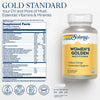 SOLARAY Women's Golden Multi-Vita-min Capsules, 90 Count