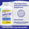 Ivory Caps (4 Pack) Best Value**- Maximum Potency Glutathione 1500 