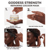 Carol's Daughter Goddess Strength Repairing Cocoon Hydrating Hair Mask for Wavy, Coily and Curly Hair, Hair Treatment With Castor Oil for Weak Hair, 12 Oz