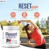 Reset Fasting Keto Wild Berry Energy Electrolytes, Pink Himalayan Sea Salt, Green Tea Leaf & Green Coffee Bean Extracts, Methylated Super B Complex, Biotin, Zinc, 72 Trace Minerals (Wild Berry)