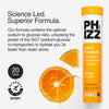 Phizz Electrolyte Multivitamin Rehydration Tablets - 19 Vitamins & Minerals, Energy Boost (Orange, 20 Tablets)