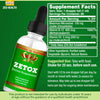 ZETOX | Zeolite Detox for Kids and Adults | Enhanced with Methyl Vitamin B12 and D3 | Premium Grade Liquid Clinoptilolite Zeolite Drops | Supports Gentle Daily Detox, Energy, and Focus (60 Servings)