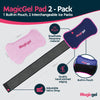 Magic Gel Ice Packs for Injuries Reusable (3 Pieces) | Flexible Wrap Around Gel Ice Pack Knees, Back, Shoulders, Arms and Legs (11