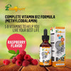 Zoomavit Vitamin B Complex Liquid Drops with Fast Absorption - Super B Liquid Complex Vitamins B2, B3, B5, B6 & B12 - Natural Energy Boost, Mental Focus & Healthy Immune System