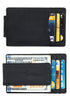 travelambo money clip front pocket wallet slim minimalist wallet rfid blocking (black classic)