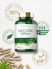 Carlyle Bacopa Monnieri Capsules | 180 Capsules | Gluten Free Supplement