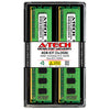 A-Tech RAM 4GB Kit (2x2GB) DDR3 1333 MHz PC3-10600 DIMM - Desktop Computer Memory - CL9 240-Pin UDIMM Non-ECC Unbuffered Upgrade Modules