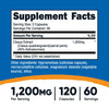 Nutricost Cissus Quadrangularis (1200mg) 120 Capsules - 60 Servings, Gluten Free, Non-GMO, and Vegetarian Friendly