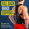 FlexGuard Posture Corrector for Women and Men - Back Brace for Posture, Adjustable Back Support Straightener Shoulder Posture Support for Pain Relief, Body Correction, X-Large