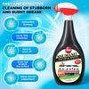 BAGI SHUMANIT - Cold Grease Remover. Spray for The immediate Removal of Stubborn and Burnt fats/Grease