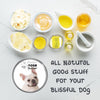 The Blissful Dog Cream French Bulldog Nose Butter, Versatile Dog Nose Balm for Dry Nose, Handcrafted Nose Moisturizer, Easy-to-Apply Dog Essentials, Unscented, 1 oz.