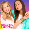 Just My Style Fashion Punch Style & Stitch Loom, Friendship Bracelet Kit, Jewelry Making Activity, Great for Birthday Parties, Sleepovers & Travel, Arts & Crafts for Kids Ages 6, 7, 8, 9