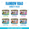 Weruva B.F.F. OMG - Best Feline Friend Oh My Gravy!, Variety Pack, Rainbow Road, Wet Cat Food by, 2.8oz Can (Pack of 12)