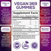 Omega 3 6 9 Vegan Gummies - Triple Strength Omega 3 Supplement Essential Oil Gummy - Omega 369 Heart Support and Brain Support for Women, Men & Pregnant Women, Non-GMO, Orange Flavor - 120 Gummies